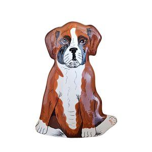 Dogs By Nina Lyman Boxer Vase Puppy Ceramic